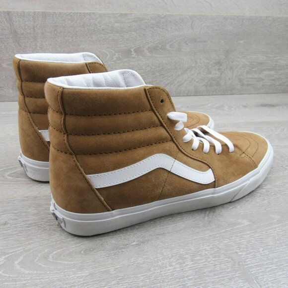 Vans Sk8-Hi Suede Sneakers Men's Size 11.5 Brown NEW - Picture 7 of 15